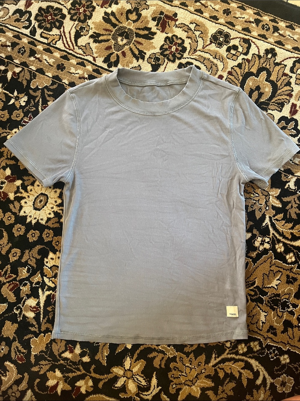 Vuori Short Sleeve Tee in Light Blue